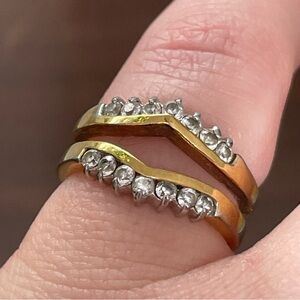 Double layer ring